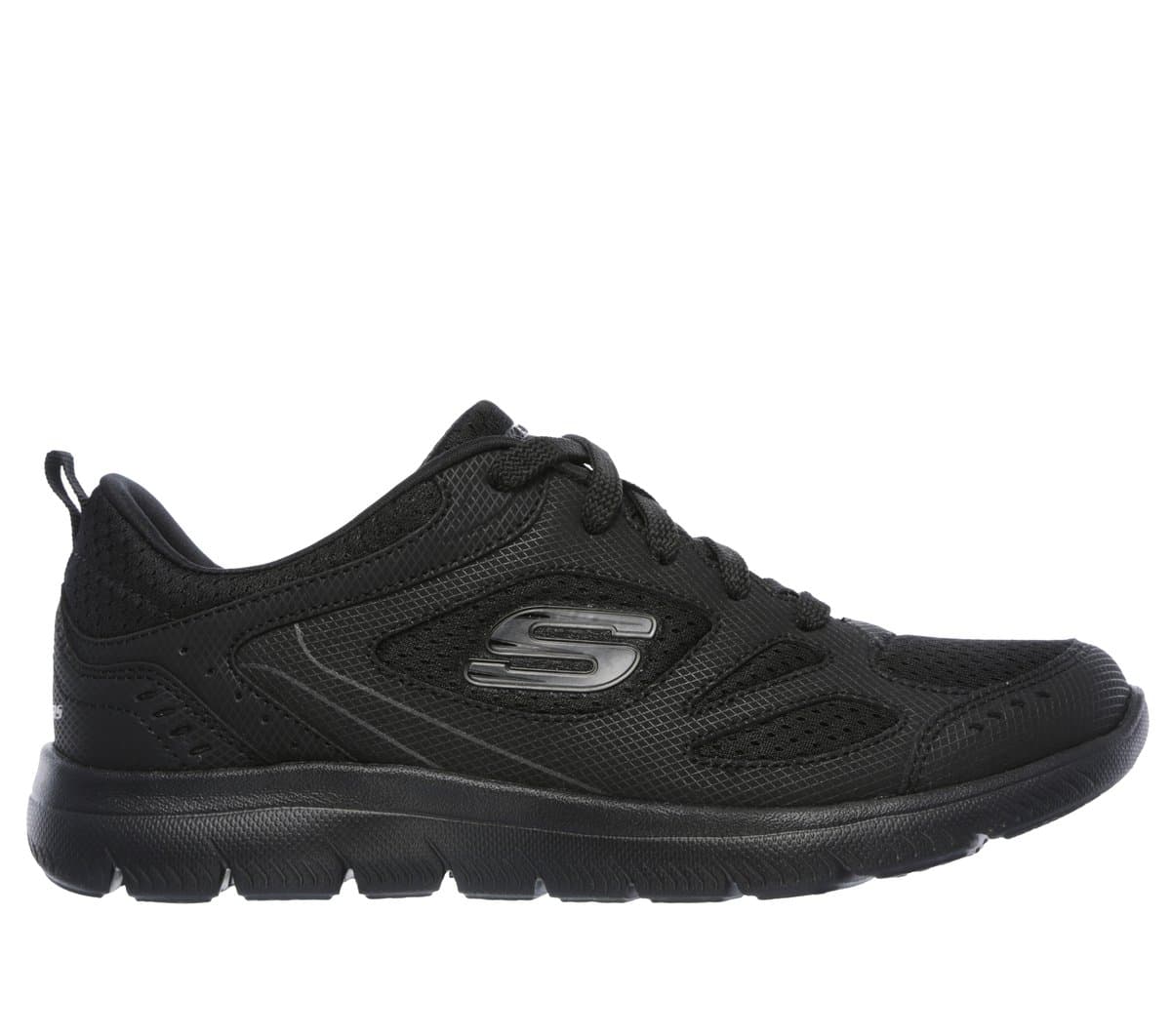 Skechers Summits - Suited Sneaker in Schwarz, Größe 40