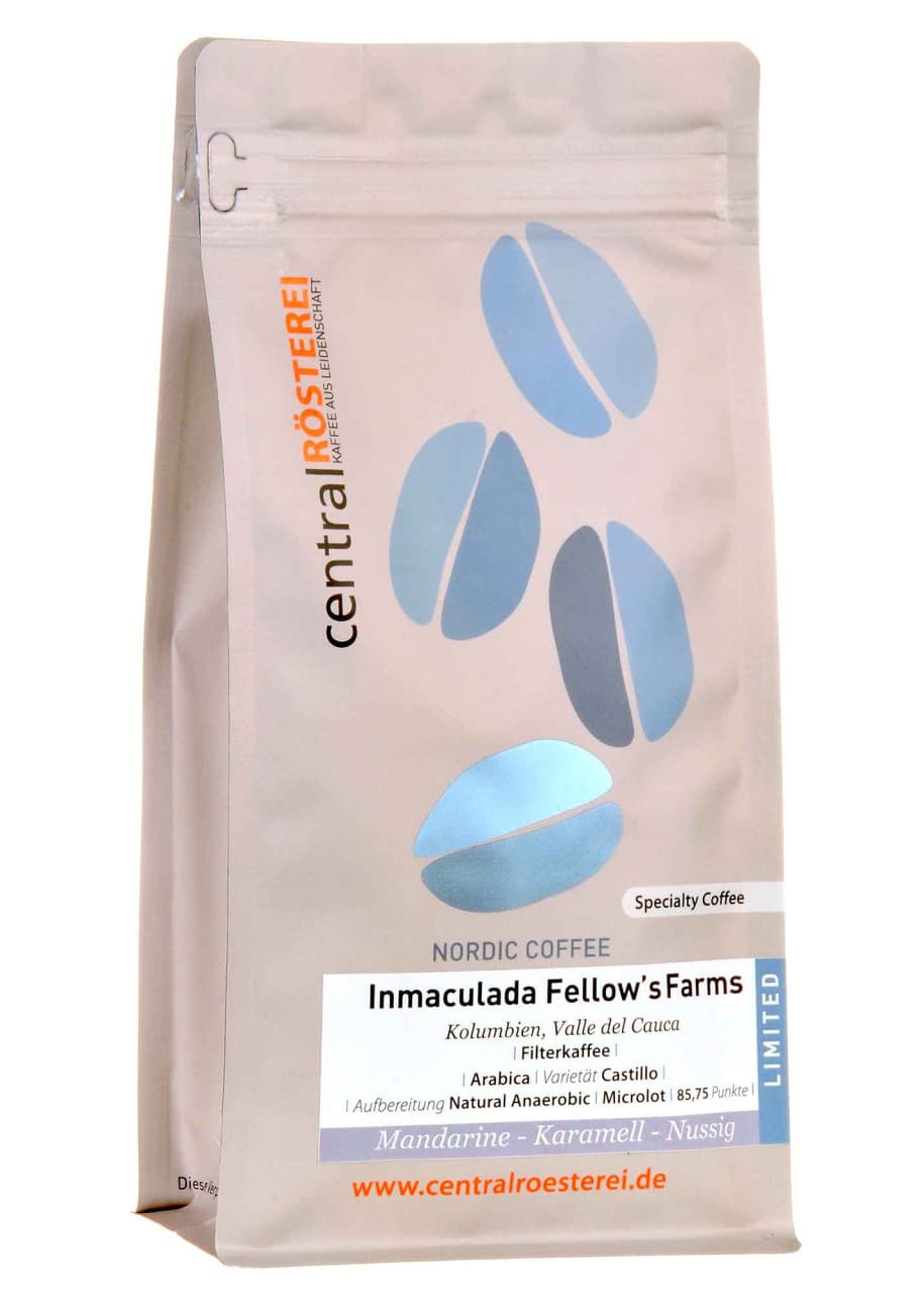 CentralRösterei Nordic Coffee Inmaculada Fellow's Farms Kolumbien 250g