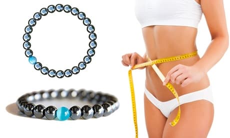 Hämatit-Armband mit blauer Opal-Perle: 3