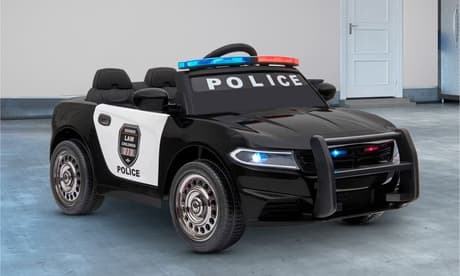 Elektroauto für Kinder: Land Rover Discovery / Schwarz
