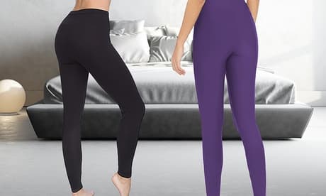 Damenleggings: Lila
