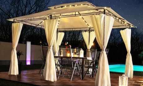 Swing&Harmonie Luxus-Pavillon Minzo: Creme