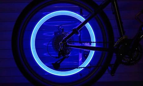 LED-Speichenlicht für Fahr- oder Motorräder: Blau / 2