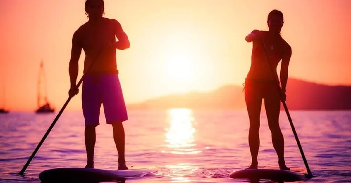 2 Std. Stand-up-Paddle-Verleih