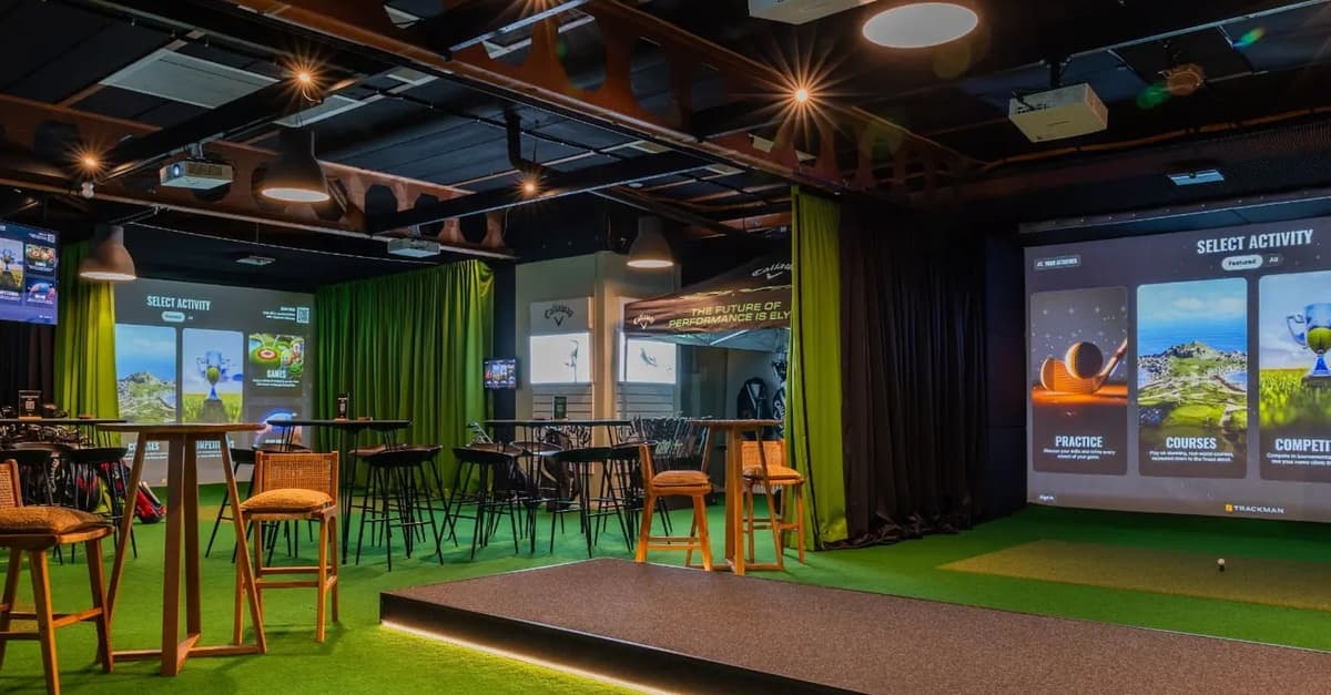 60 Min. Indoor Golf Game für bis zu 4 Personen