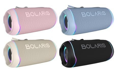 Bolaris Bluetooth-Lautsprecher Parma: Schwarz