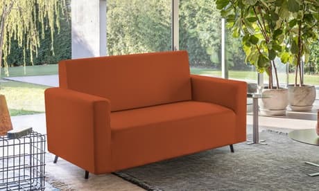 Bezug: 3-Sitzer-Sofa / Weinrot