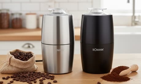 Elektrische Kaffeemühle: Edelstahl