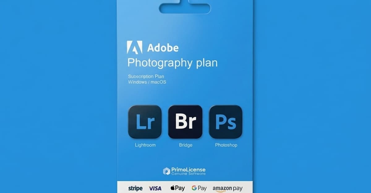 1 oder 3 Monate Adobe Creative Cloud Photography Plan 100 GB