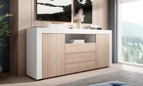 Sideboard „Yanis“: Weiß