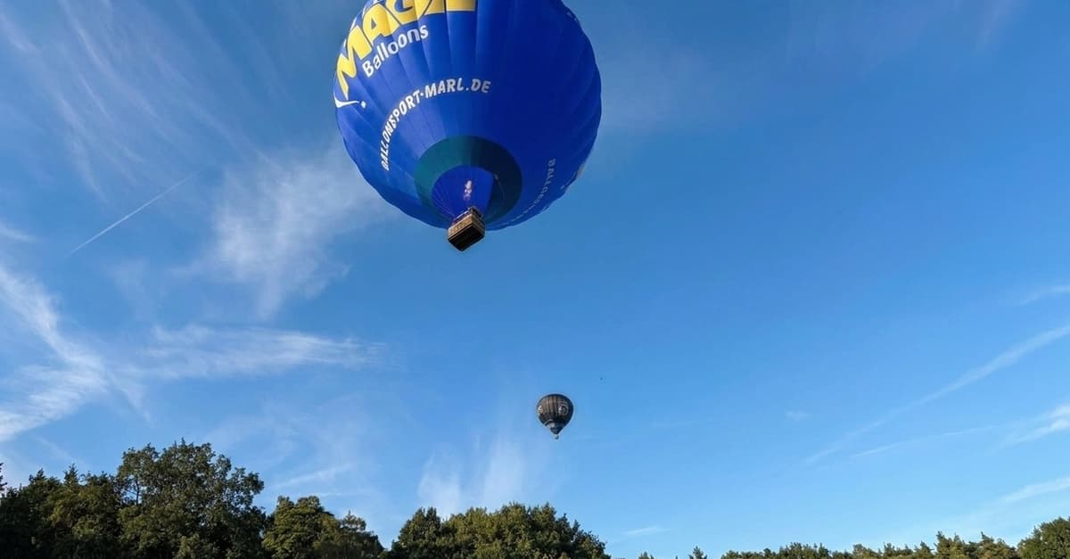 Wertgutschein über 100 € oder 200 € anrechenbar auf eine Ballonfahrt