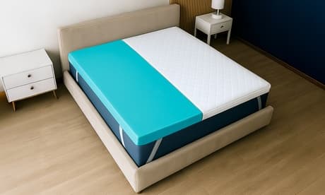 Topper: 140 x 200 cm / 7 cm