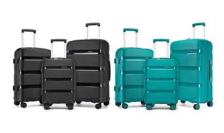 Hartschalenkoffer: 1 / 19-Zoll / Blau-Grün