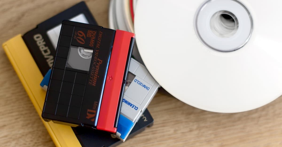 Digitalisierung von 3–12 Videokassetten bis je 240 Min. Länge
