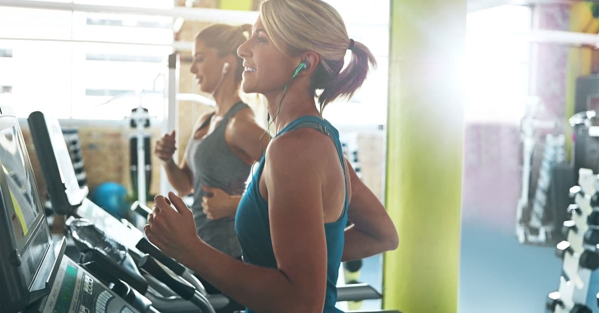 Fitness und Getränke