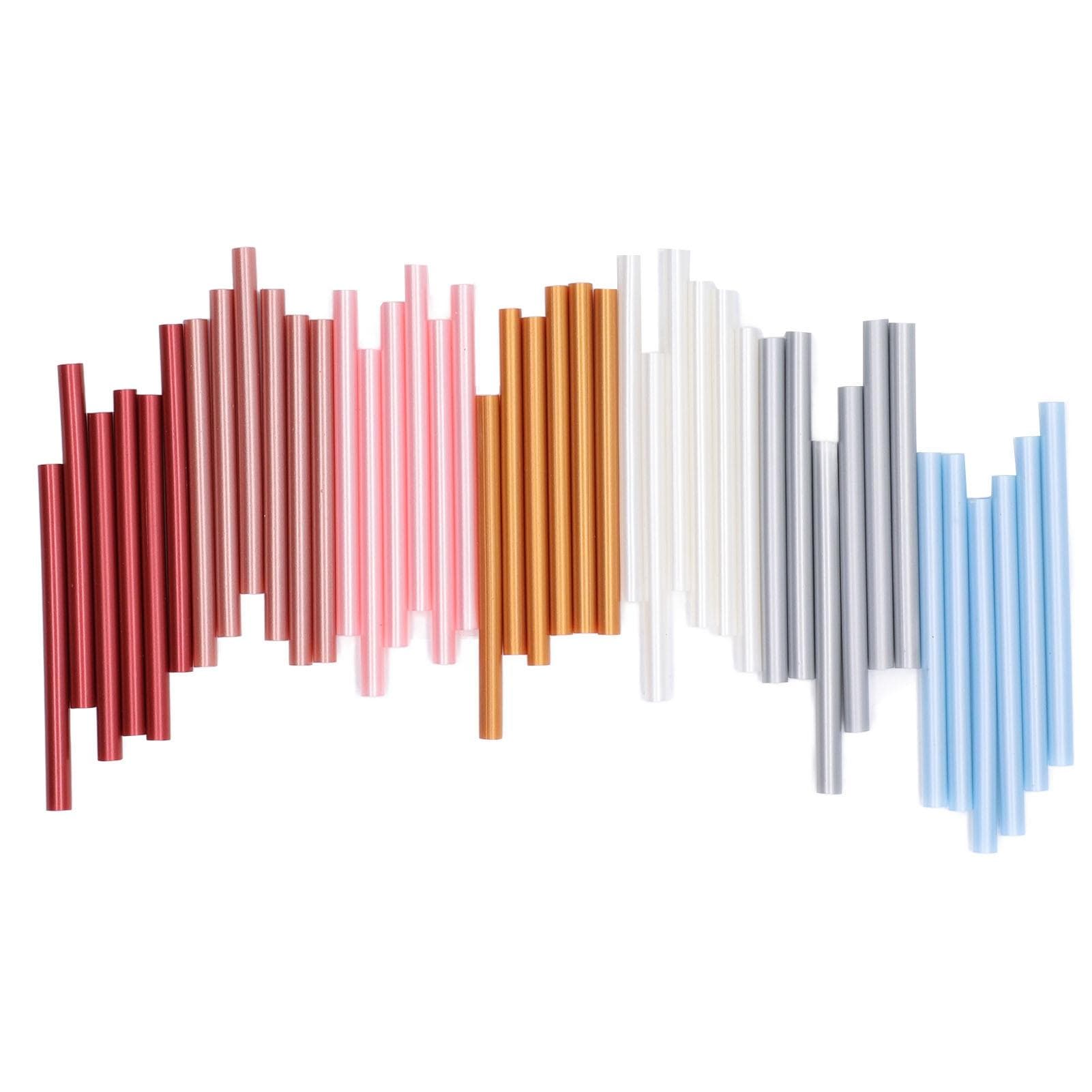 42Pcs Heißklebestifte 7x100mm Ungiftig Umweltfreundlich Starke Haftung Weit Verbreitet Klebepistole Sticks für