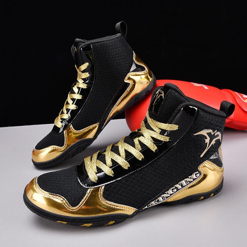 Neue Herren Boxschuhe Professionelle Boxschuhe Rutschfest Leichtgewichtige Trainingssneaker für das Training cm