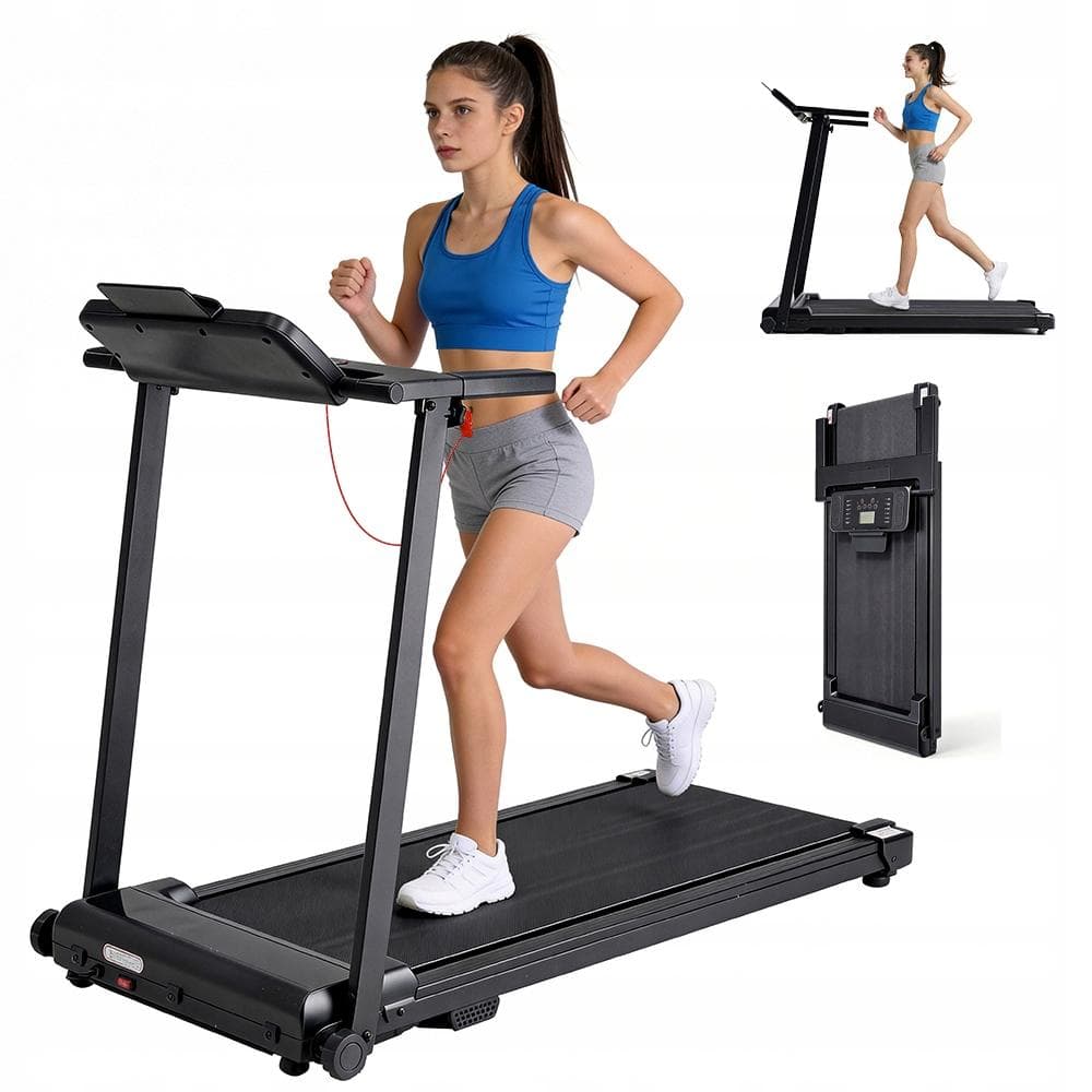 Faltbares Laufband Home Electric X2NC mit App KT-S3 12 km/h GROSSES DISPLAY LEISE 120 kg 3,5°