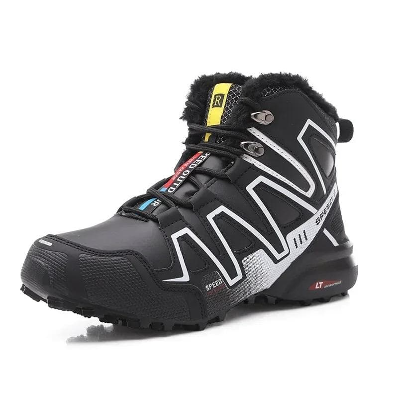 Wanderschuhe für Herren Winter Warm Herren Schneestiefel Outdoor Rutschfeste Sneaker Hohe Qualität Bequem für Herren Wanderschuhe Wasserdichte