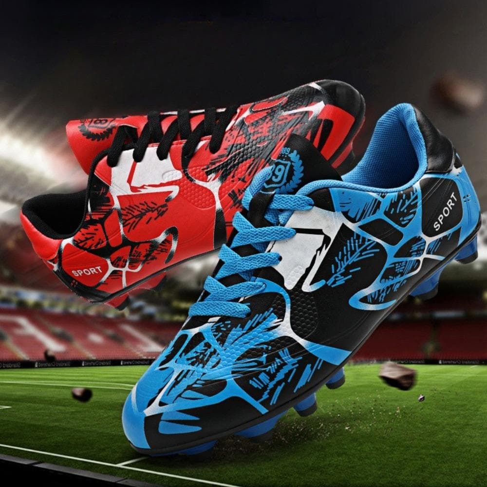 Sport Fußballschuhe Kinder Stollen Rasen Erwachsene Profi Fußballschuhe AG/TF Ultraleicht Rutschfest Jungen Trainingsschuhe cm
