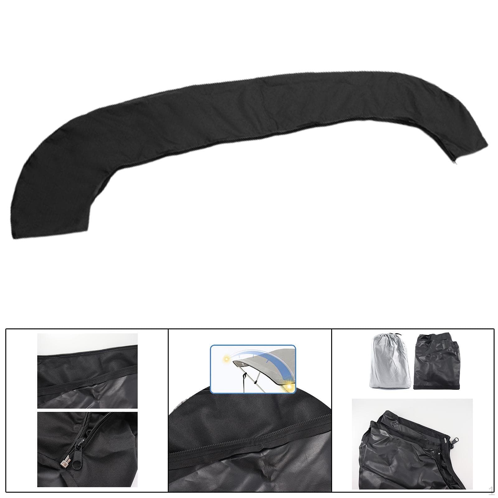 Bimini Top Kofferraumabdeckung Outdoor 600D Boot Staubdicht Schutz Aufbewahrung Organizer
