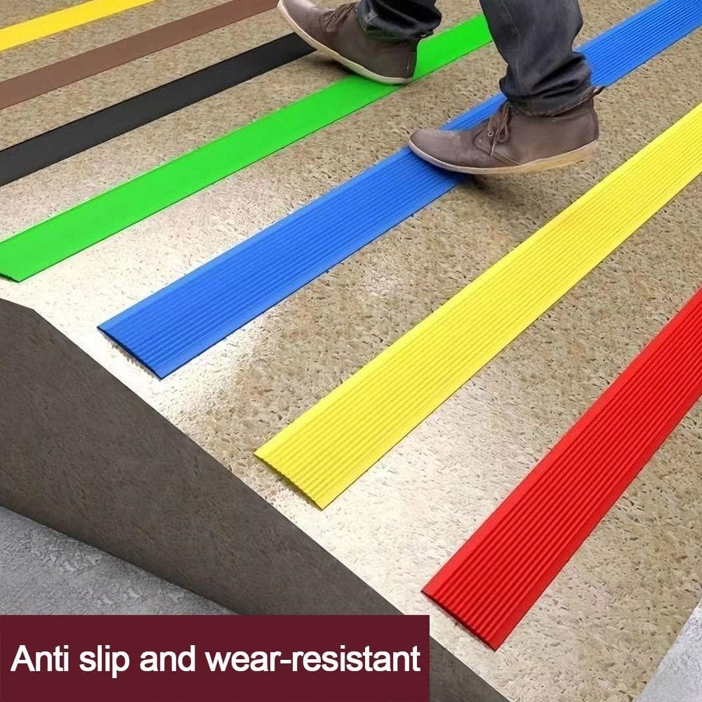 Rutschfeste Treppenleiste PVC Treppenschutz Stufenschutz Teppich Kindergarten