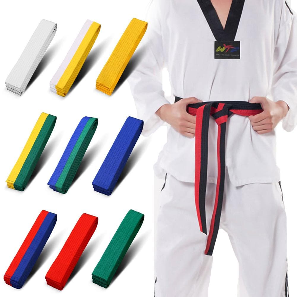 1 STÜCK Kampfsport Karate Judo Taekwondo Professionelle Gürtel Judo Jiu Jitsu Standardbänder Schutzbund schwarz