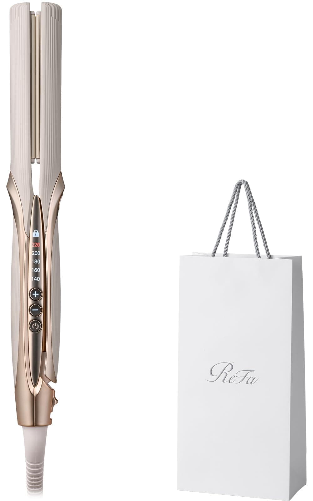 Neuer Store ReFa STRAIGHT IRON PRO mit Haarstyling-Anleitung Farbe [Offizielles Exklusivprodukt] (Elfenbein) elfenbein