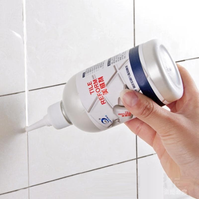 Neue 150 ml Epoxid-Fugenmasse, schöne Versiegelung, wasserdicht, formbeständig, Fugenfüllmittel, geeignet für Wandporzellan weiß