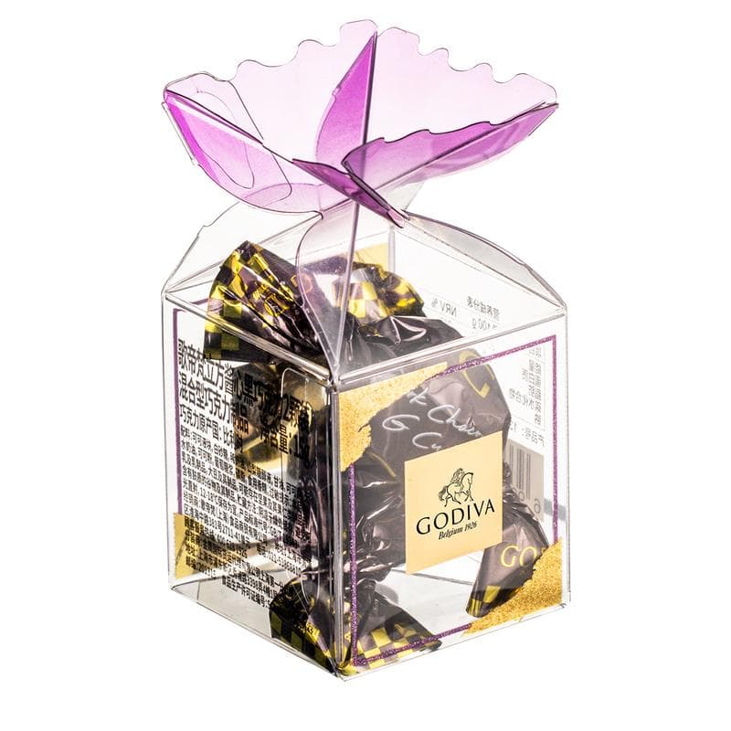 GODIVA Cube Trüffel-Pralinen (2-teilige Geschenkbox)