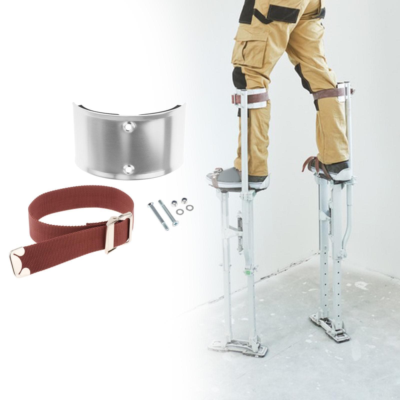 Trockenbau-Stelzen, Ersatzteile für Stelzen, Schrauben, Verputzen, Heimwerkerarbeiten, Verkabelung, Fersenhalterung, Dekoration, Beinband, Gurt