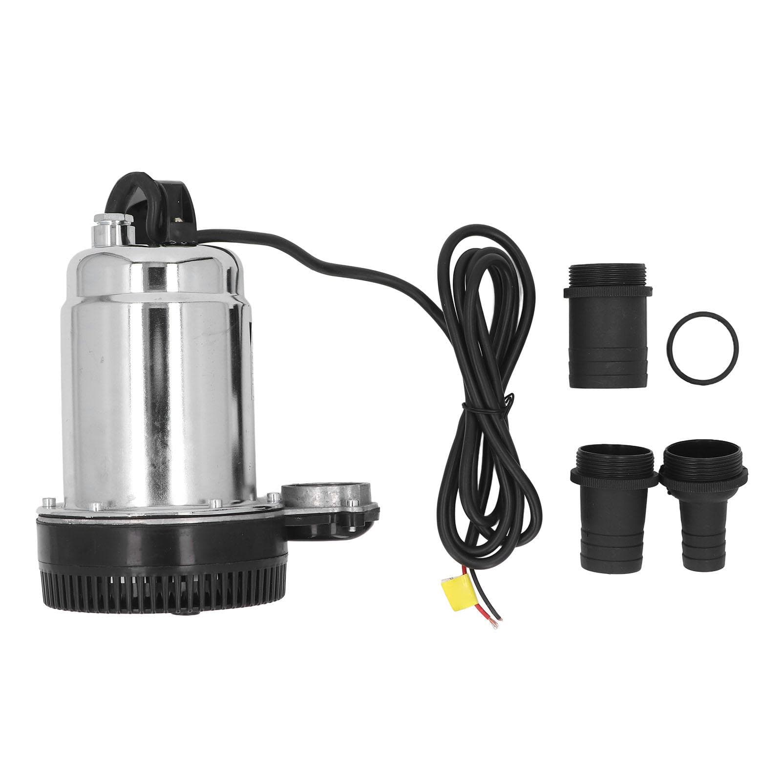 DC-Tauchpumpe, 220 W, hohe Förderleistung, großer Wasserdurchfluss, Tauchwasserpumpe mit 1 Zoll, 1,5 Zoll und 2 Zoll Auslass