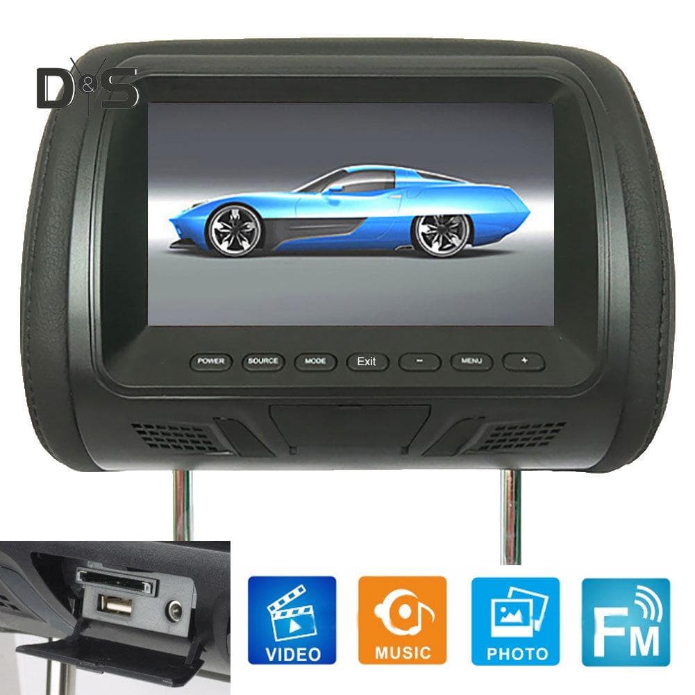Online-Autozubehör Universal-Kopfstützenmonitor Rücksitz-Entertainment-Multimedia-Player grau