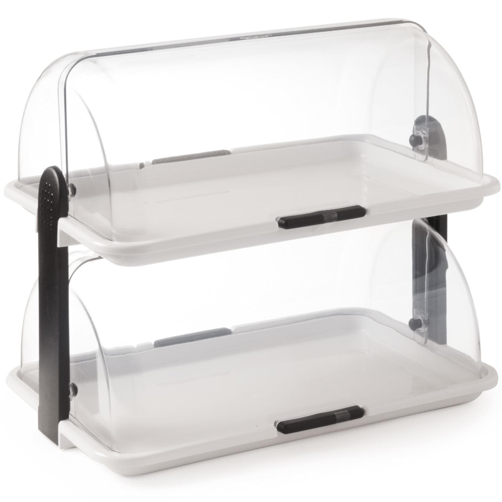 Buffet-Ausstellungsschrank mit doppelter Rollhaube 380 x 260 x 355 mm Hendi 871768