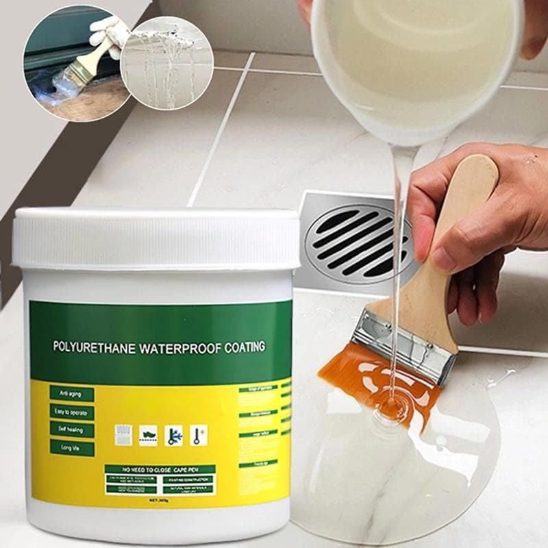 30/100/300g Transparente wasserdichte Beschichtung, Dichtungsmittel, Material zur Reparatur von Wandlecks, unsichtbarer Kleber für Dachlecks, Risse,