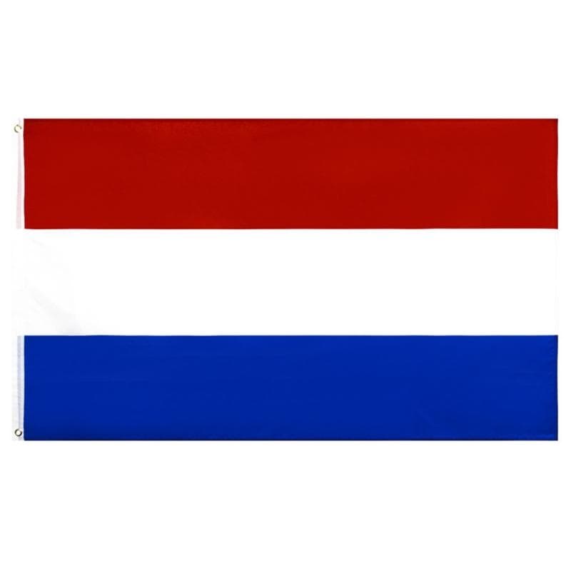 Polyester Niederlande Flagge Innen/Außen Helle Farben Verdickung Langlebiger