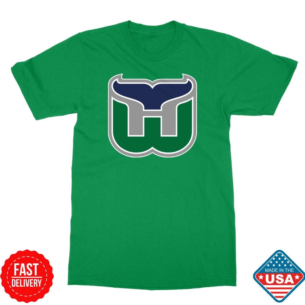 HARTFORD WHALERS EHEMALIGES NHL OLD TIME HOCKEY T-Shirt, HOCKEY FAN GESCHENK Unisex T-Shirt cm