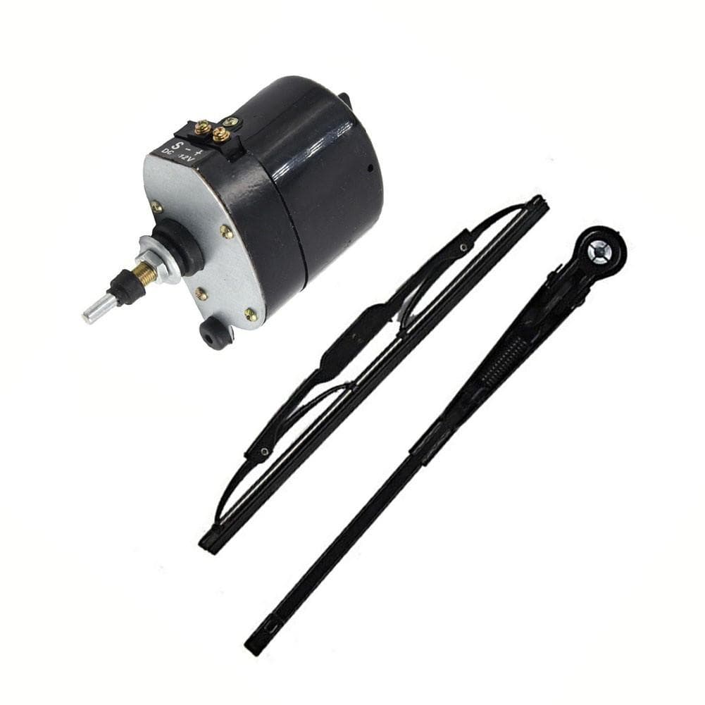 Wischermotor mit 6 mm Durchmesser, robust, mit Wischerblättern