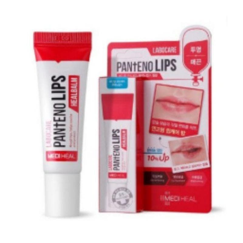 MEDIHEAL Pantenolips Heal Balm Clear 10ml – Intensiv feuchtigkeitsspendender Lippenbalsam für trockene & rissige Lippen