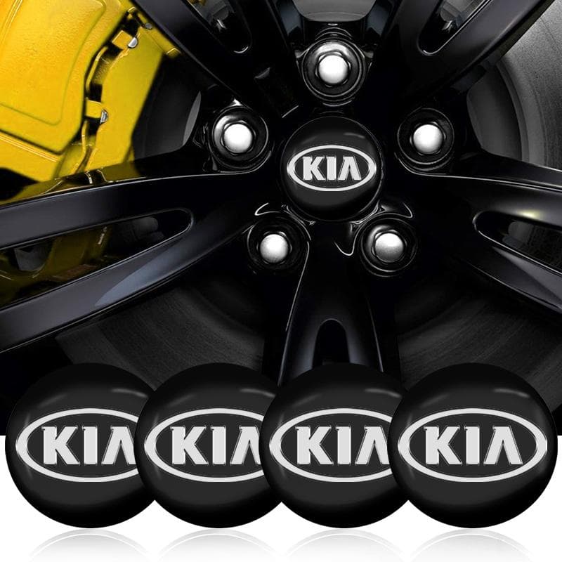 4 Stück 56MM Auto Radfelgen Nabenkappen Emblem Autostyling Für KIA Ceed Rio Sportage R K2 K3 K4 K5 K6 K7 K8 Soul Opeima Ceed Sorento Cerato