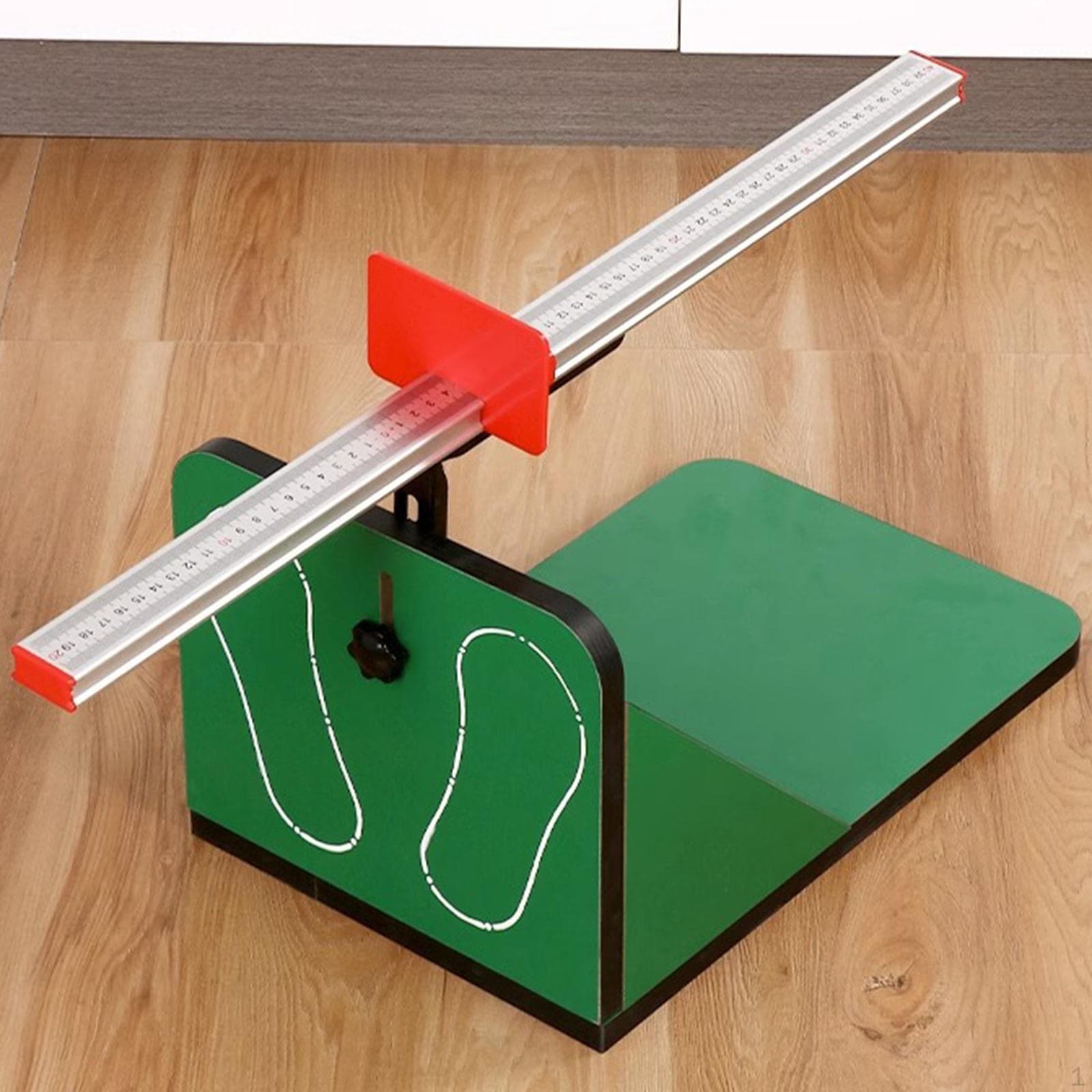 Sit and Reach Tester Ligament Verstellbar Tragbar mit Skala Hilfsinstrument Messgerät für