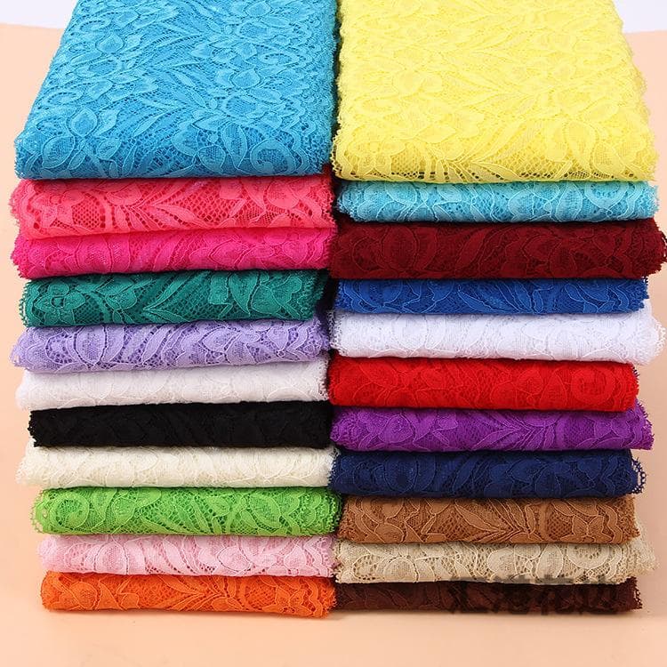 1 Yard elastische Spitze zum Selbermachen, Breite 15 cm grün