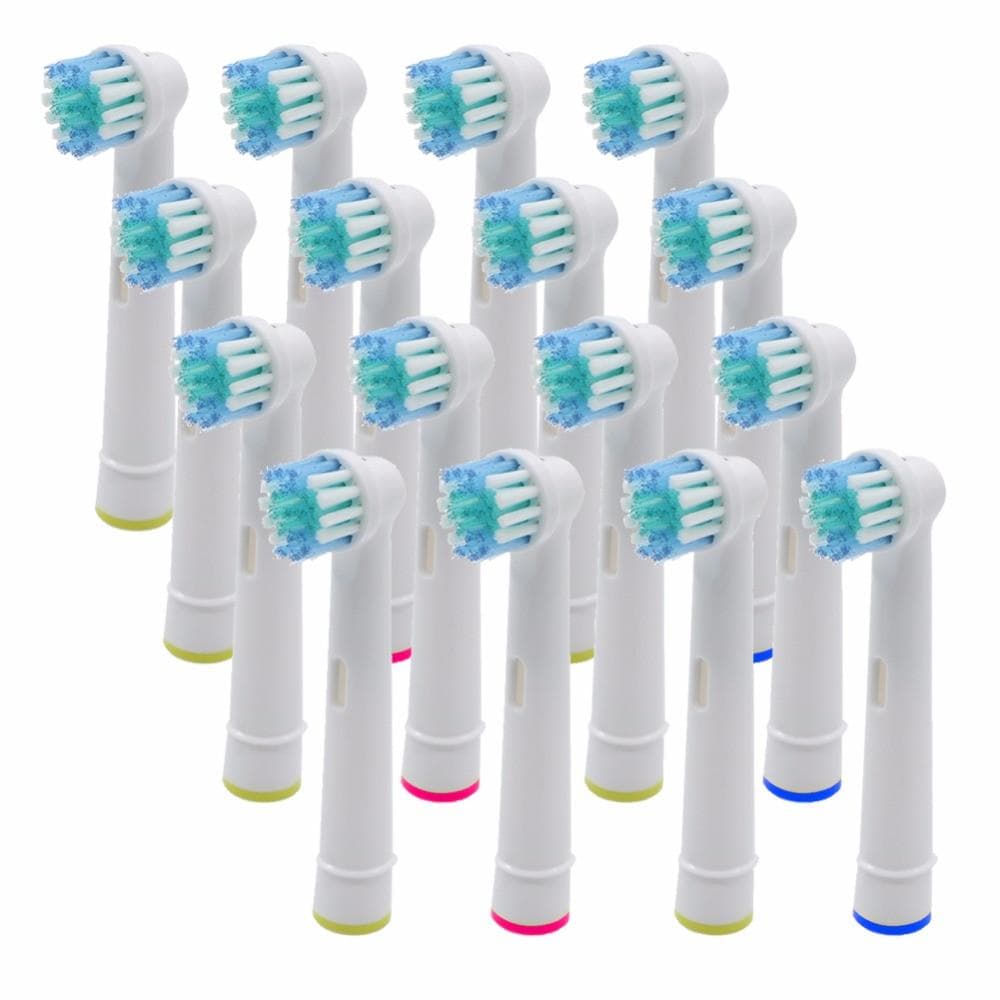 20 Stück Ersatzbürstenköpfe für Oral-B elektrische Zahnbürste Vitality Precision Clean