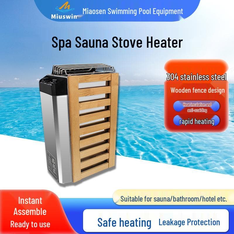 Kommerzieller Edelstahl-Wandmontierter Saunaofen mit Thermostatischer Regelung