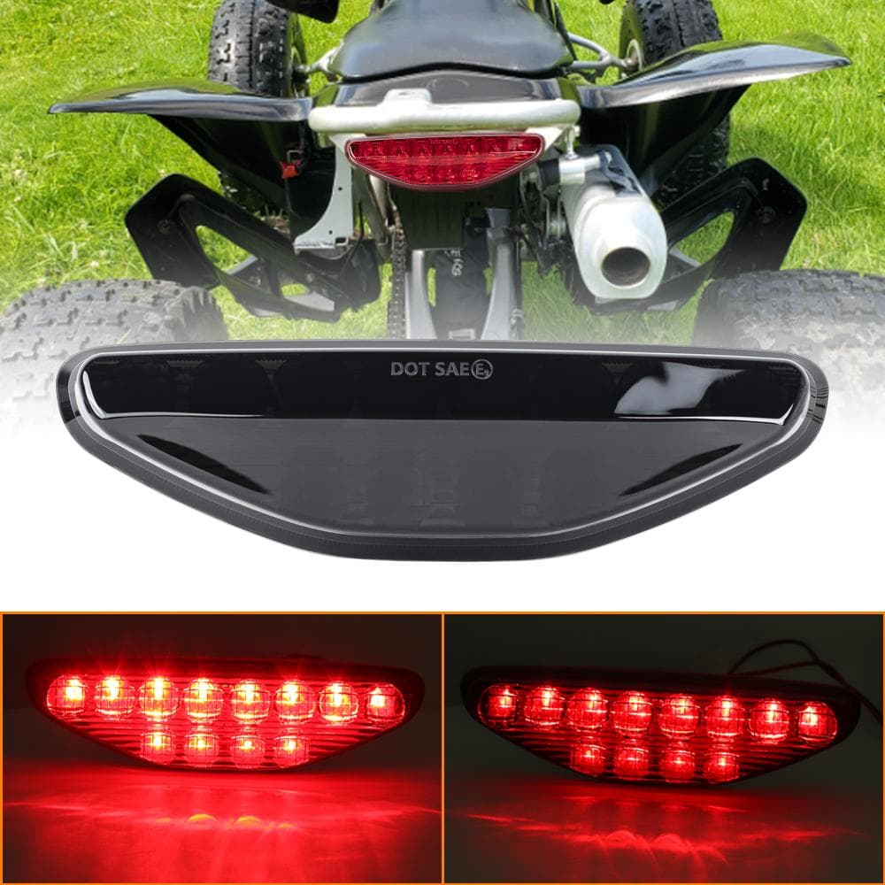 ATV Rücklicht Für Honda TRX450R TRX450ER TRX400EX 2007- 2015 TRX 250 300 400 500 700 Rote Hinten Lampe rot