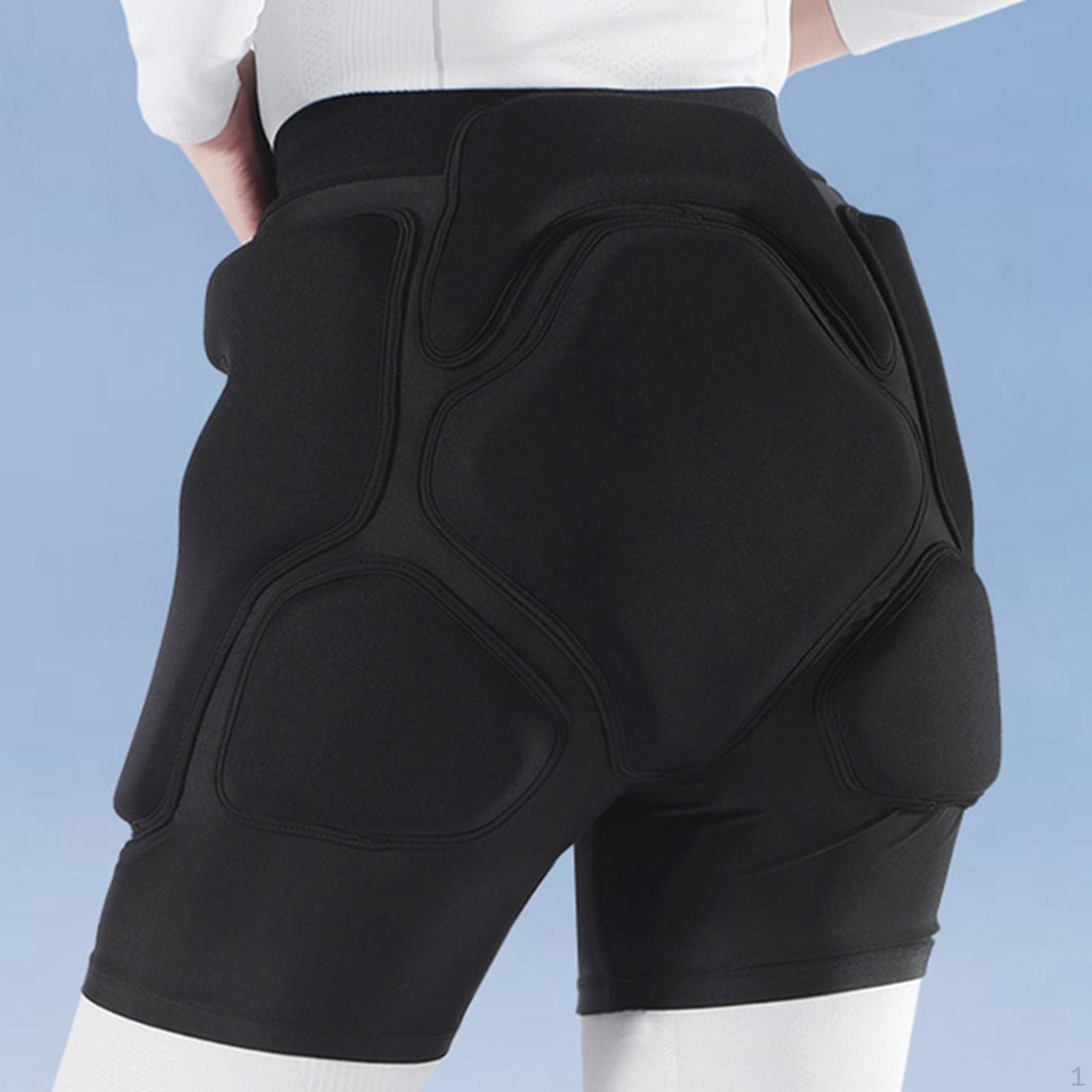 Gepolsterte Shorts Absorptionsfähige Bequeme Hüftschutz-Ausrüstung für Eislaufen Männer Frauen Snowboard