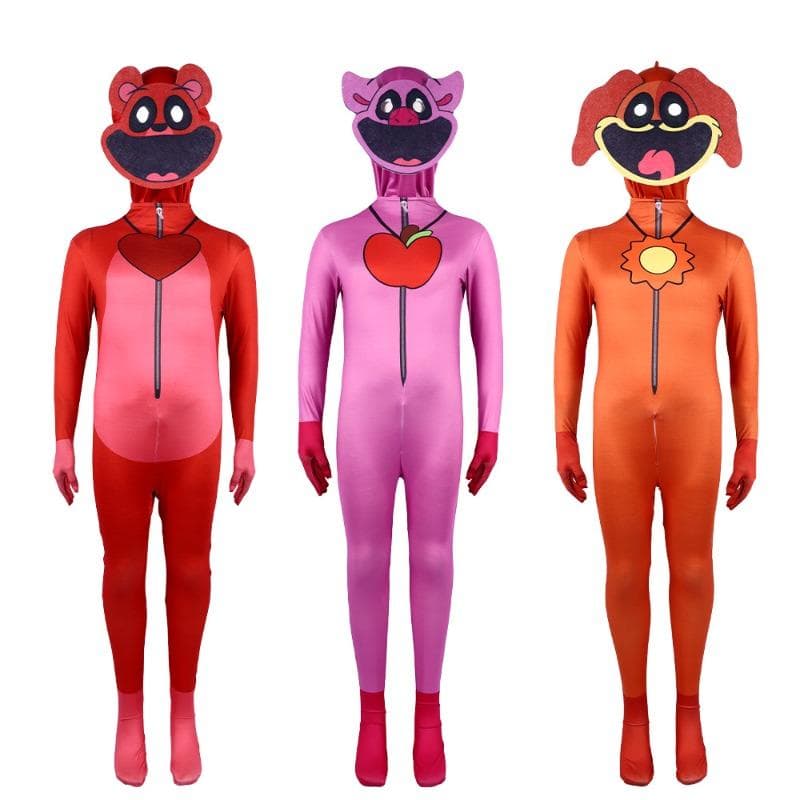 Halloween Poppy's Spielzeit Lächelnde Tiere Bühnenshow Strumpfhose cm