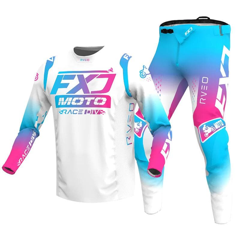 Motocross-Jersey- und Hosen-Kits, Rennanzug, Racer-Ausrüstungsset, Offroad-MX-Enduro-MOTO-Herren-Kits, Damen-Mountain-Downhill-Motorrad-Combo