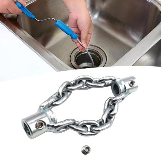 Flexible Welle Abwasserrohr Entkalkungskette Schiebetyp Drehseil Abwasserrohrbagger Feder Abflussverstopfungsentferner PVC-Rohr Wartungswerkzeug