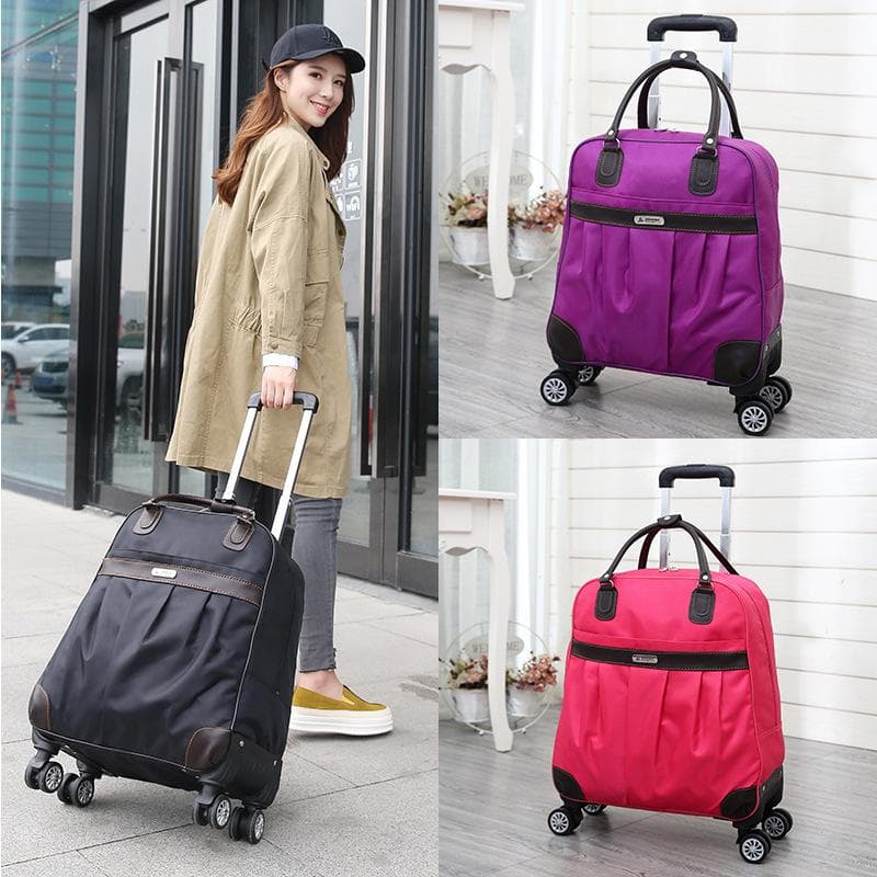 Universal Rad Zugstange Tasche Reise Große Kapazität Wasserdichte Hand Gepäck Tasche Boarding Fall Reisetasche